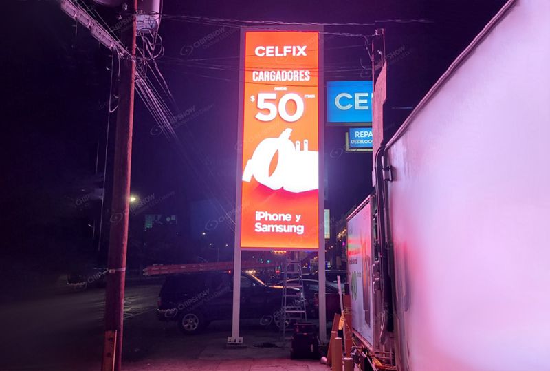 Panneau publicitaire LED extérieur C-Slim P6.67 aux États-Unis
